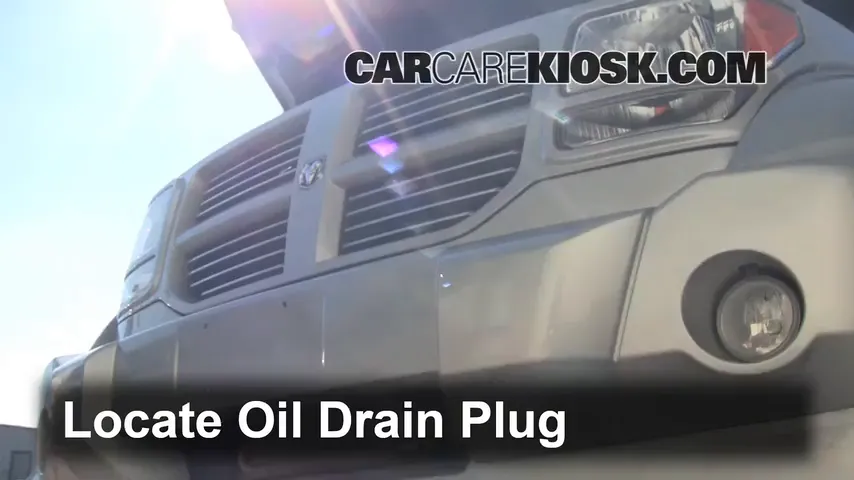2011 Dodge Nitro Heat 3.7L V6 Oil Change Oil and Oil Filter